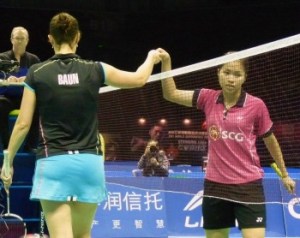 Tine BAUN v Ratchanok INTHANON @archives