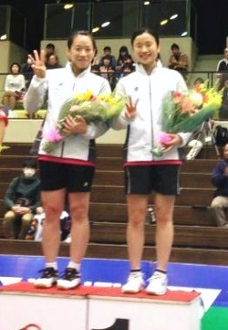 Rie ETO-Yu WAKITA~photo courtesy of Tricky Panders