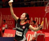 Sayaka already starts moving forward