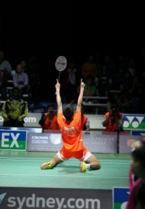 TIAN Houwei~photo courtesy of Australian Badminton Open
