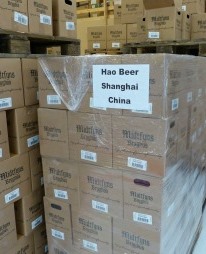 Trial shipments to China