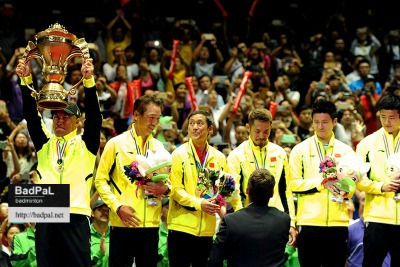 10th time for Team China to lift Sudirman Cup ~photo courtesy of LIM CheeSen