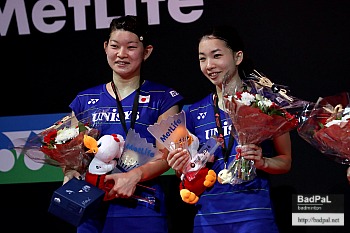 Ayaka/Misaki ~photo courtesy Badminton Denmark (BadmintonPhoto)