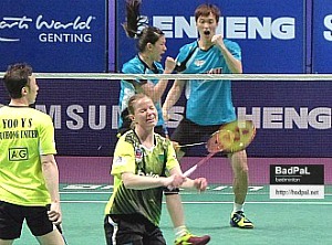 BaekChoel and KheWei upset Puchong U's best pair
